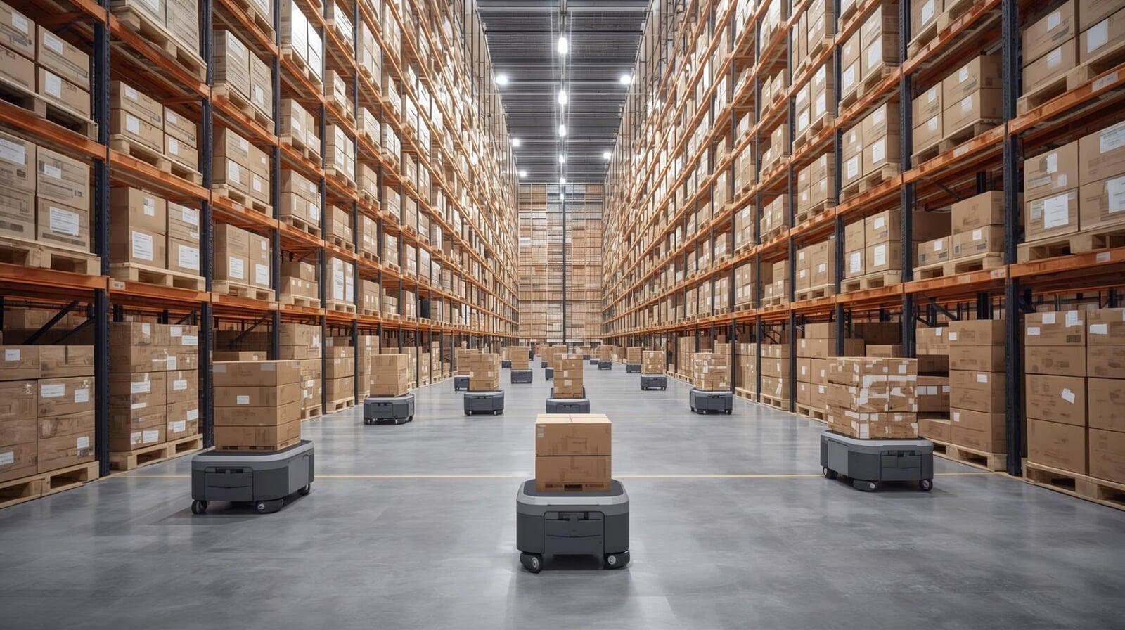 Plywood in Global E-Commerce Warehousing